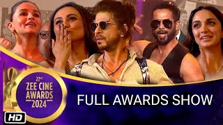 Zee Cine Awards 2024 Full Show  Winner List and Details  Shahrukh  Salman Khan Alia [upl. by Sollows]