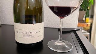 Domaine AmiotServelle ChambolleMusigny Premier Cru Les Charmes 2018 18 juin 2021 [upl. by Naaitsirhc73]