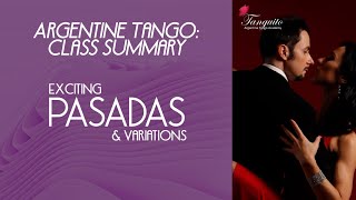 Paradas amp pasadas Argentine tango class summary  Tanguito [upl. by Eicrad]