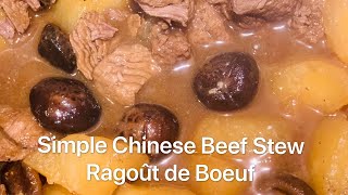 Simple Chinese Beef Stew A classic Comfort Food to keep in your Goto recipes [upl. by Joyann]