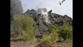 Mount Etna eruption in 2001 [upl. by Atnim]