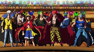 Luffy Reveals His New Fleet Commanders and Massive Army and Fleet  One Piece [upl. by Hacissej949]