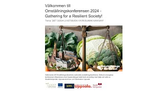 Omställningskonferensen 2024 LÖRDAG [upl. by Smeaj256]