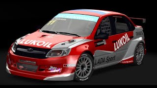 Assetto Corsa Lada Granta WTCC specs 2012 [upl. by Hanna]