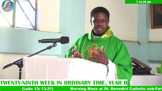 Daily Reflection by Rev Fr Patrick Okwaro IMC  Monday October 21 2024 [upl. by Nivlac]