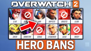 Overwatch 2  Hero Bans Reaper Rework Mauga HUGE NERFS [upl. by Yrogiarc127]