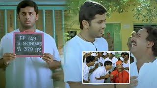 Nithiin amp Venu Madhav Jail Funny Comedy Scene  Dhairyam Movie Scenes  Raima Sen Matinee Show [upl. by Dulcinea]