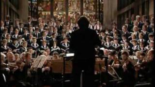 Bach Matthäuspassion  Thomanerchor quotKommt ihr Töchter helft mir klagenquot [upl. by Naida382]