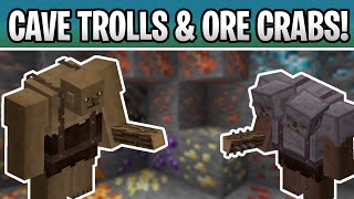 Minecraft Cave Trolls amp Crabs For 118 Villagers NPC amp Humanoids Feedback Episode 2 [upl. by Avon]