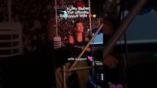 Hailey Bieber The Ultimate Supportive Wife 💖🤝Justin amp Hailey’s Love Story 🌹✨HaileyBieberJustin [upl. by Atteyek]