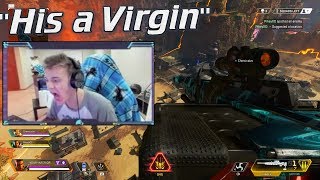 Biggest Twitch Streamer SCREAMS after i killed him in Apex [upl. by Leschen572]