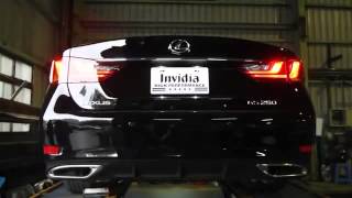 INVIDIA 2012Up Lexus GS350 Q300H With Dual Resonator Midpipe Part 2 [upl. by Sherrill916]