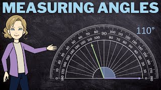 How to Measure Angles Using a Protractor [upl. by Lytle]