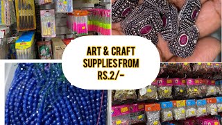 Best place for ART amp CRAFT supplies  Kumbarpet Bangalore  One stop  Wholesale amp Retail [upl. by Nala]