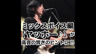 【ミックスボイスに必須】ヤッホー♪発声で【高音の際の鼻腔・頭の響き】の感覚をマスター [upl. by Forsta]