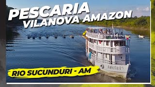 Pescaria de Tucunaré e Aruanã  Rio Sucunduri  Amazonas  Imagens do Drone [upl. by Beltran]