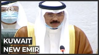 Kuwait swears in new emir after Sheikh Sabah’s death [upl. by Amre]