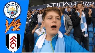 THAT WAS A GOOD 3 POINTS  MAN CITY 3 FULHAM 0  MATCHDAY 5  VLOG 58 [upl. by Elleral567]