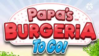 Papas Burgeria To go  Title Screen OST [upl. by Akenat]