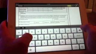 Docusign ink app  sign documents on ipad [upl. by Arber201]