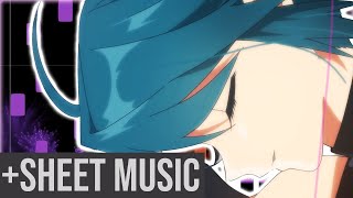 KIRA  VOICE feat Hatsune Miku amp GUMI Piano Cover  Sheet Music [upl. by Amar]