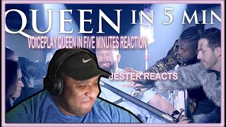 VOICEPLAY QUEEN IN FIVE MINUTES REACTION [upl. by Namra]