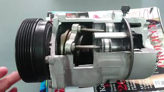 How does car air conditioning compressor work [upl. by Ycart]