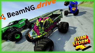 Beam NG Drive Downhill Madness Race 1 [upl. by Nishi]