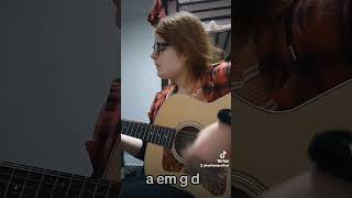 Guitar Chord tutorial musician foryou guitar shorts [upl. by Maddock119]