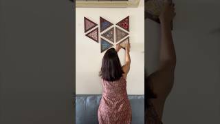 Renter friendly wall decor diy ytshorts shorts diywalldecor diydecor [upl. by Gargan]