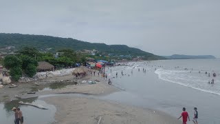 Malecón de puerto Colombia Atlantico Colombia muelle turístico y playa [upl. by Arly]