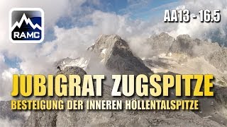 Jubiläumsgrat Zugspitze 5  Besteigung der Inneren Höllentalspitze  Abenteuer Alpin 2013 165 [upl. by Russia]