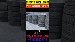 Tire Stockist of Japan  Zubair Trading tyrerecyclingbusiness tyres tyrebusiness [upl. by Natloz]