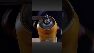 Aeolipile Simple Steam Engine from a Beer Can DIY shotrs [upl. by Ailuig]