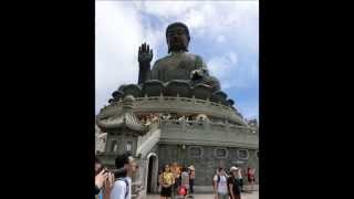 CHINA The Giant Buddah  Tian Tan Buddha  Lantau Island  天壇大佛 [upl. by Goodrow]