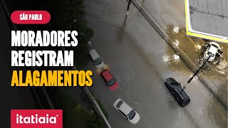 FORTE TEMPORAL E CHUVA DE GRANIZO ATINGEM SÃO PAULO [upl. by Ardell]