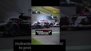 Hulkenberg took action after Yuki Tsunoda disrespected Monza fans in Formula 1 [upl. by Heyde320]