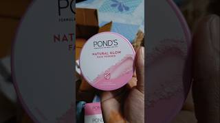 Ponds Natural Glow Face Powder 🤩 Ponds loose powdershortspondspowdermakeuppinktoneloosepowder [upl. by Kyl]