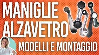 Maniglie alzavetro differenze e montaggio  Fiat 500 [upl. by Gannes]