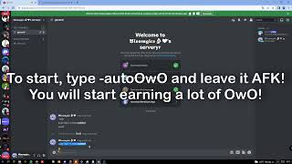 how to FREE COWONCY HACK  1Mh OwO hack REPLIT BOT 2023 undetectable bot [upl. by Ahsenor]