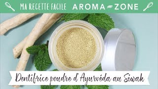 Recette DIY  Dentifrice en poudre au Siwak [upl. by Jehial]