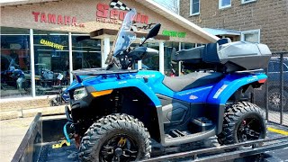 Picking Up a 2023 CFMOTO CFORCE 400 Touring from Seguin Sport [upl. by Seniag122]