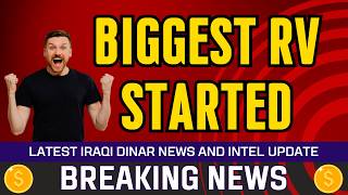 🔥 Iraqi Dinar Data 🔥 Biggest RV Started 🔥 Today IQD Value RV News Guru Updates Exchange Rate 🤑🎉 [upl. by Lina]