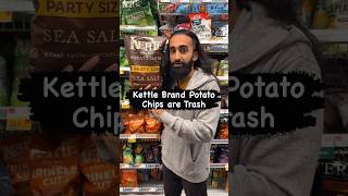 Kettle Brand Potato Chips are Trash potatochips groceryshopping snacks [upl. by Iy158]