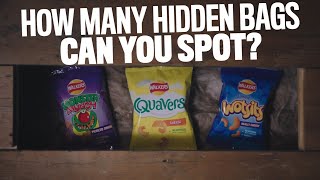 Can You Find The Hidden Bags Of Crisps  Snack Stash  Walkers Crisps [upl. by Leciram]