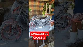 LAVAGEM CHASSIS CB TWISTER 250F motorcycle motovlog moto shorts viralvideo automobile [upl. by Gessner]