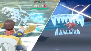 423 Ice Fang  Legends Arceus VS Scarlet [upl. by Eneleahcim658]