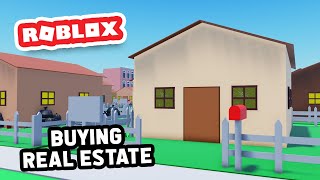 Buying and Selling REAL ESTATE in Roblox Investor Simulator [upl. by Spurgeon258]