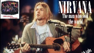 NIRVANA  The man who sold the world MTV cover  tabs [upl. by Allecsirp]