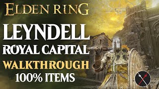 Leyndell Royal Capital Walkthrough ALL NPC Secrets All Items Elden Ring Playthrough Guide [upl. by Larena]